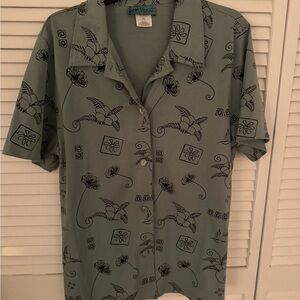 Sara Morgan for Haband short-sleeve shirt, Large